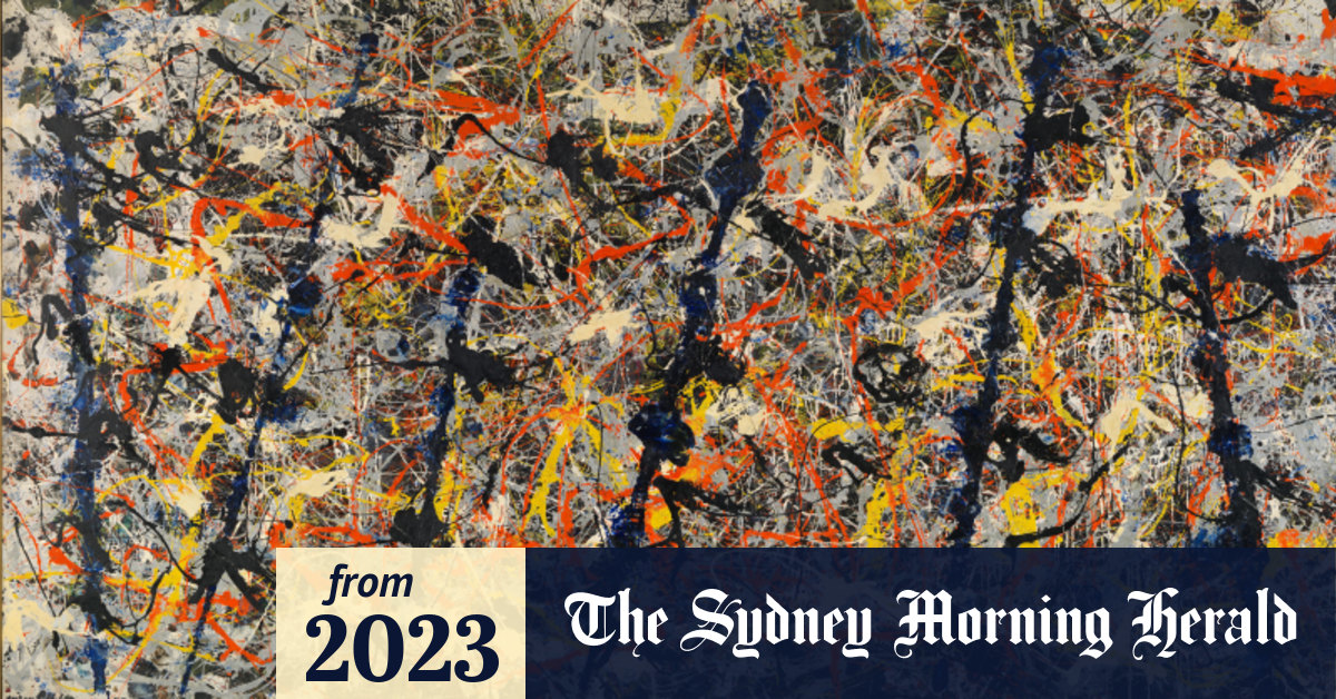 Jackson pollock blue hot sale poles